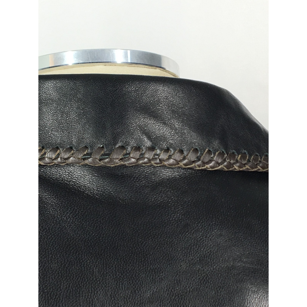 48R Scully Mens 100% Genuine Leather Ranch Western Hand Beaded 3 Button Jacket - Picture 15 of 16